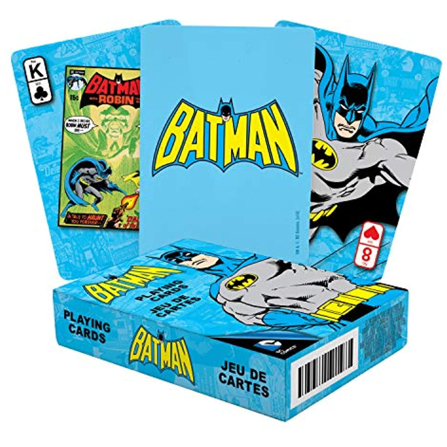 AQUARIUS DC Comics Batman Playing Cards - Batman Themed Deck of Cards for  Your Favorite Card Games - Officially Licensed DC Comics Merchandise &  Collectibles - Poker Size with Linen Finish | Walmart Canada