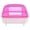 Pink, variant on Hamster Bath Sand Container, Small Animal Bathroom for Dwarf Hamster Gerbil Mice, Portable Pet Bath with Lid