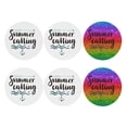 thumbnail image 2 of Disketp Summer Calling Funny Coasters,6 Pcs Leather Coasters With Holder, Perfect Housewarming Hostess Gifts,Protect Furniture From Water Marks Scratch And Damage, 2 of 9