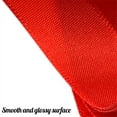 thumbnail image 6 of JHEHF Red Solid Satin Ribbon 1/2 Inch Wide for Gift Wrapping Wedding Christmas Valentine'S Day Birthday Bow Making Holiday Party Decoration, 6 of 8