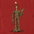 thumbnail image 2 of Men's Guardians of the Galaxy Grootmas Tree Graphic Tee Red 2X Large, 2 of 5