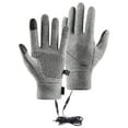 thumbnail image 1 of Hearth & Gear Heated Hand Warmer USB Mittens Touchscreen | Cycling For Winter Gym Workout Work Weight Lifting Running Riding Ski Mini Exercise Bike under Desk Bike Pedal Portable Sit N Cycle, 1 of 6