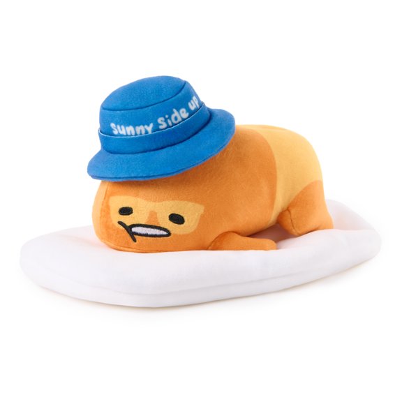 GUND Sanrio Gudetama The Lazy Egg Stuffed Animal, Gudetama Sunny Side Up Plush Toy for Ages 1 and Up, 5”