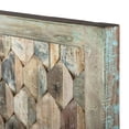 thumbnail image 4 of World Interiors ZWCDBPBK Cordoba Vintage Reclaimed Teak Bed, Teal - King Size, 4 of 8