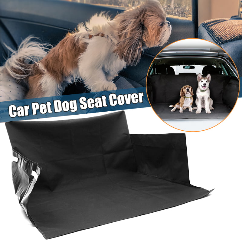 2 IN 1 WATERPROOF CAR REAR BACK SEAT COVER PET DOG PROTECTOR BOOT MAT LINER RED