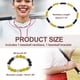 thumbnail image 2 of Conjunto de Collar y Pulsera de Béisbol Uxcell, Collar de 18" y Pulsera de 7.5" (Amarillo Blanco Negro, Paquete de 2), 2 of 6