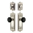 thumbnail image 3 of Grandeur Windsor Plate Single Cylinder Knob Combo Pack with Lyon Knob and matching Deadbolt, 3 of 6
