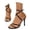 Black, variant on Women High Heels Ankle Wrap Cross Strap Pointed Toe Slim High Heel Roman Sandals Elegant Summer Footwear ,Us Size:7