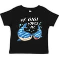 thumbnail image 3 of Inktastic My Gigi Loves Me Whale Shark Boys or Girls Toddler T-Shirt, 3 of 5