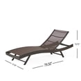 thumbnail image 3 of Brown Textilene Chaise Lounge (set of 2), 3 of 9