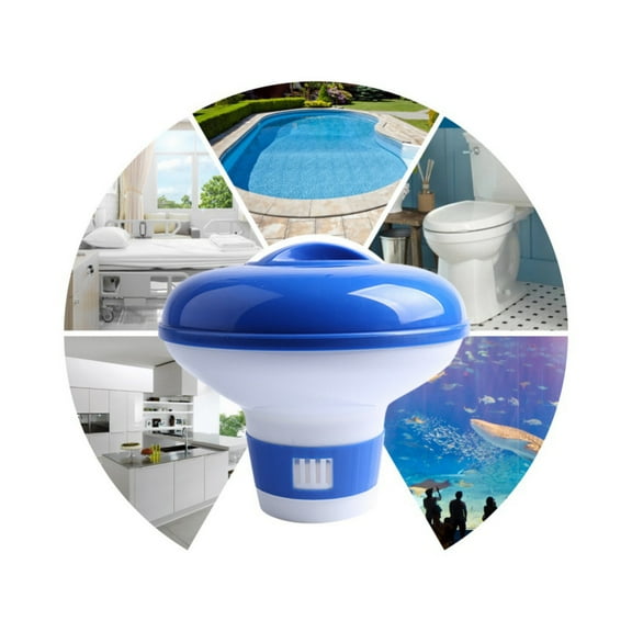 Hot Tub/Spa/Pool Chlorine Floater Chlorinator/Bromine Floater, Chemical Floating Dispenser for Pools, Premium Automatic Tablets Floaters