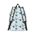 thumbnail image 3 of Daiia Turtle Vintage Canvas Backpack for Men and Women ,Hiking Backpack,Travel Laptop Bag for School,Large Capacity Backpack, 3 of 8