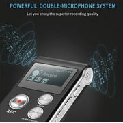 8/16/32GB Lecture Digital Voice Recorder Dictaphone Audio MP3 Sound Mini Spy Recorder Mic