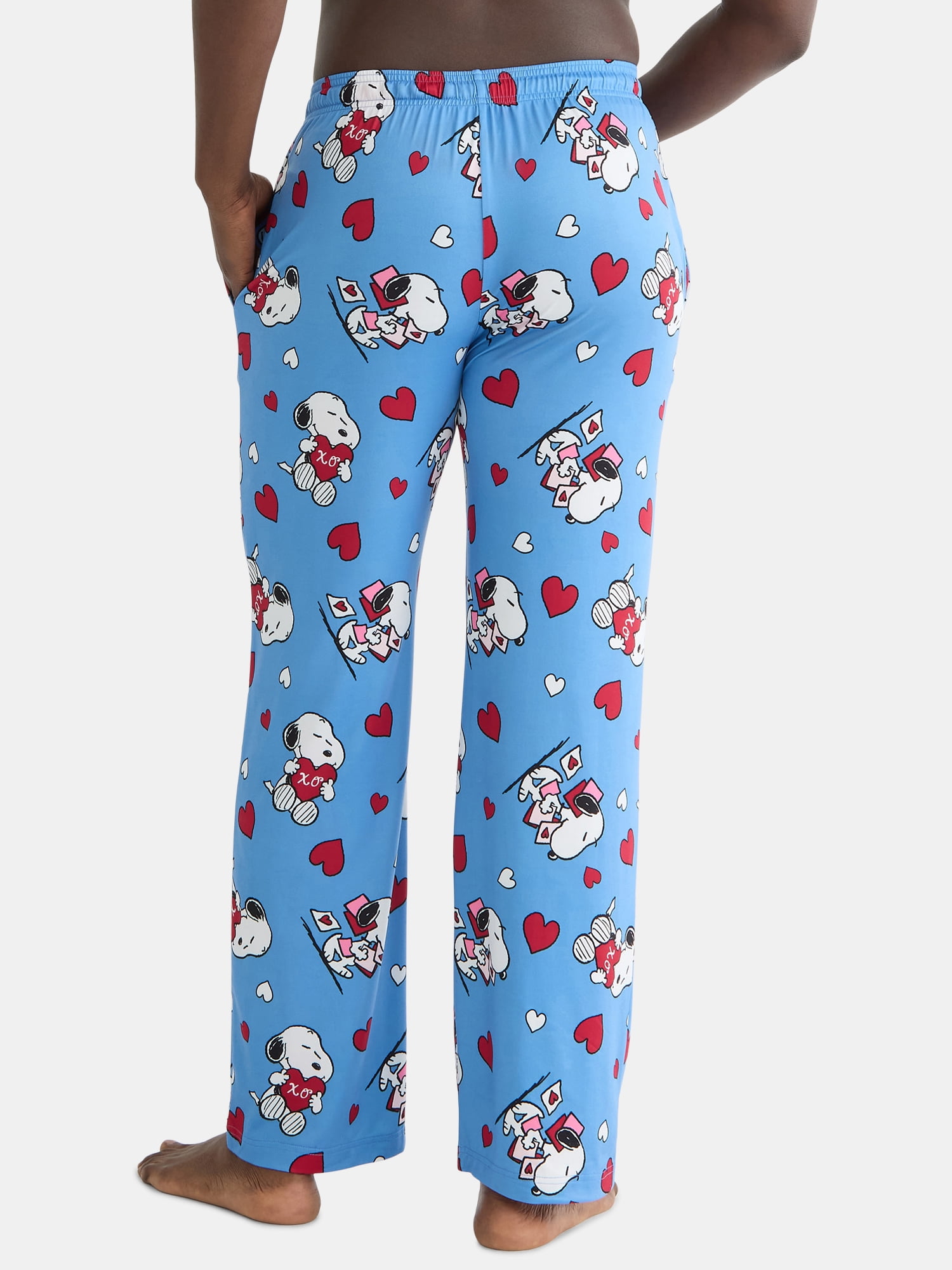 Peanuts Men's Valentine's Day Pajama Sleep Pants, Sizes S-2XL