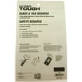 Hyper Tough Glass and Tile Scraper Kit with Replacement Blades