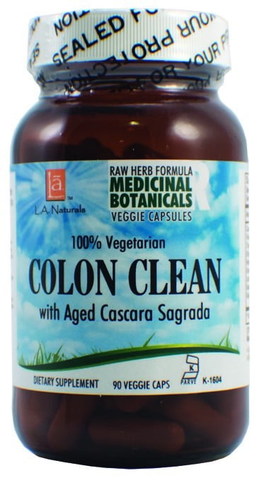 L A Naturals Colon Cleanse Raw Formula, 90 Ct