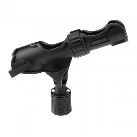 koolsoo Fishing Rod Holder Fishing Tackle Adjustable Boat Yacht Ground Rod Holder Insert Nylon Clamp Boat Bracket Kayak Fishing Stand