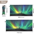 thumbnail image 4 of Coolnut Wild Aurora Borealis Beach Towel Soft Absorbent Quick Dry Sand Free Lightweight Polyester Camping Towels for Beach Travel Swim 30x60 in Wash cloth, 4 of 7