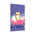 thumbnail image 2 of Kll Dog Washes In A Pink Bath Wall Plate,Gloss Finish,Standard Size 1 - 5" X 3", Polycarbonate Thermoplastic,Electric Receptacle Plug Covers, 2 of 8