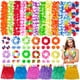 thumbnail image 1 of Set de decoración para fiestas Amandir Hawaiian Leis Luau 54 piezas, 1 of 7