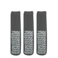 thumbnail image 2 of Pack of 3 Pairs - XXXL Non-Skid Bariatric Extra Wide Slipper Socks for People with Swollen feet, Diabetes & Edema (Grey), 2 of 6