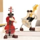 thumbnail image 2 of Cajas de MúSica para NiñAs,Joyero para NiñAs,Cajas de MúSica,Caja de MúSica AutomáTica para ViolíN y Guitarra Oscilante,Adorno de Escritorio,A, 2 of 5