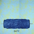thumbnail image 2 of Rongfmy 5'' Embossed Flower Pattern Paint Roller Brush Wall Art Texture DIY Decor #6 6, 2 of 7