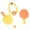 Jaune, variante sur BINGLI Kit d'Entraînement au Pong pour Porte - Jeu de Tennis de Table Ajustable pour Enfants, Ensemble de Sport Portable Intérieur avec Raquettes pour Jouer en Famille