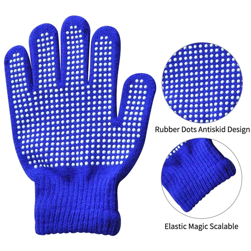 Cottage Craft Children's Magic Riding Gloves CLEARANCE Blue Pink 