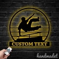thumbnail image 3 of Handmadetneonsign Parkour Metal Wall Art, Parkour Metal Sign Wall Decor, Parkour Metal Wall Decor, 3 of 5