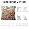 thumbnail image 5 of SHANXI Flower s Decorative Throw Pillow , Home Decorations, for Sofa 22x22in, 5 of 5