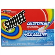 Shout Color Catcher Sheets with Oxi Booster, 10 Count