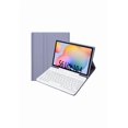 thumbnail image 1 of Bluetooth Keyboard Case for Samsung Galaxy Tab S6 Lite 10.4 Inch - Slim Folio Stand Cover with Wireless Keyboard, Auto Sleep/Wake, Protective PU Leather Shell, Detachable Design for 2020/2022, 1 of 7