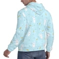 thumbnail image 6 of Haiem Cute Bunny Patterned Men's Hoodie with Kangaroo Pocket - Ideal Pullover Sweatshirt for Daily Wear, Travel, and Home-Large, 6 of 7