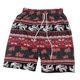 thumbnail image 4 of Pantalones cortos de playa Hombres Mujeres Pantalones cortos hippie Poliéster Cintura elástica Calzoncillos de moda Troncos de playa Patrón de Rojo Sunnimix Pantalones de playa, 4 of 8