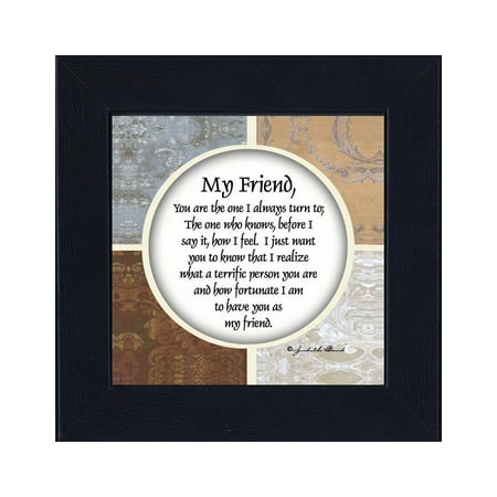 My Friend, Best Friends Picture Frame, Friends Picture Frame, 6x6