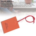 thumbnail image 4 of Silicone Heater Mat, 40W Multifunctional 4Pcs Silicone Rubber Heating Pad  for Industrial Equipment Pipelines Storage Tanks, 4 of 7