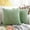 Green, variant on HANXIULIN Soft Corduroy Striped Velvet Rectangle Decorative Throw Pillow Cusion for Couch 12, 30*50cm