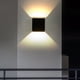 thumbnail image 2 of Lámpara de pared LED de noche, lámpara creativa y sencilla para dormitorio, mesita de noche, hotel, estudio, pasillo, escalera, lámpara al por mayor, 2 of 5