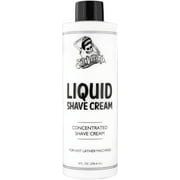 Suavecito Liquid Shave Cream 8 oz. Men's Shaving Professional Product For Machine Use Only
