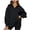 Black, variant on Inadays 10-Pack Women Half Zip Oversized Sweatshirts Long Sleeve Solid Color Hoodie Sweater Drop Shoulder Workout Teen Girls Fall Y2K Pullover Jacket, Grey, XL