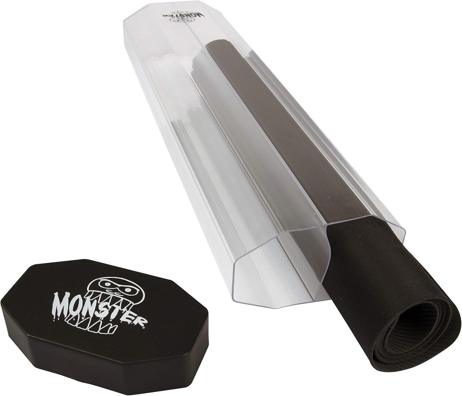 Monster Dual Game Mat Tube, Value 3 Pack - Monster Protectors Prism-Shaped Mat Case Holds Two Playmats at Once