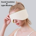 thumbnail image 5 of Hiroekza Full Surround Sleep Eye Mask - Light Blocking, Breathable & Adjustable for Ultimate Comfort - Portable Travel Eyepatch for Adults & Kids Green, 5 of 5
