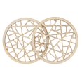 thumbnail image 2 of 6x2pcs Formas De Corte De Madera Coaster Craft Ornament Bar Decoraciones Para El Hogar C 6 piezas Sunnimix Estera de copa de madera, 2 of 8