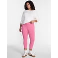 thumbnail image 2 of Terra & Sky Women's Plus Capri Legging, Sizes 0X-5X, 2 of 5
