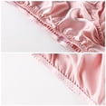 thumbnail image 5 of Bragas de seda sin costuras para mujer, color rosa, 1 unidad, calzoncillos de satén, ropa interior cómoda y transpirable, L (para 50-62,5 kg) TUNC Sencillez, 5 of 5