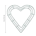 thumbnail image 6 of Decorative Wreath Frames for Floral Arrangements Star Heart Cane Shapes Home Decor, 6 of 7