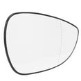 thumbnail image 3 of Right Hand Drivers Side Wide Angle Wing Mirror Glass Fit for Ford Fiesta Mk7 2008-2017, 3 of 8