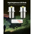 thumbnail image 2 of LED Flashlight Bulbs P13.5S 4-12 Volt Maglight LED Bulbs for Flashlights, 2 of 11