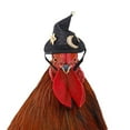 thumbnail image 2 of TERGAYEE Chicken Hats for Hens,Mini Pets Accessories,Moon Star Chicken Top Hat with Adjustable Elastic Chin Strap,Halloween Witch Hat Decorati, 2 of 7